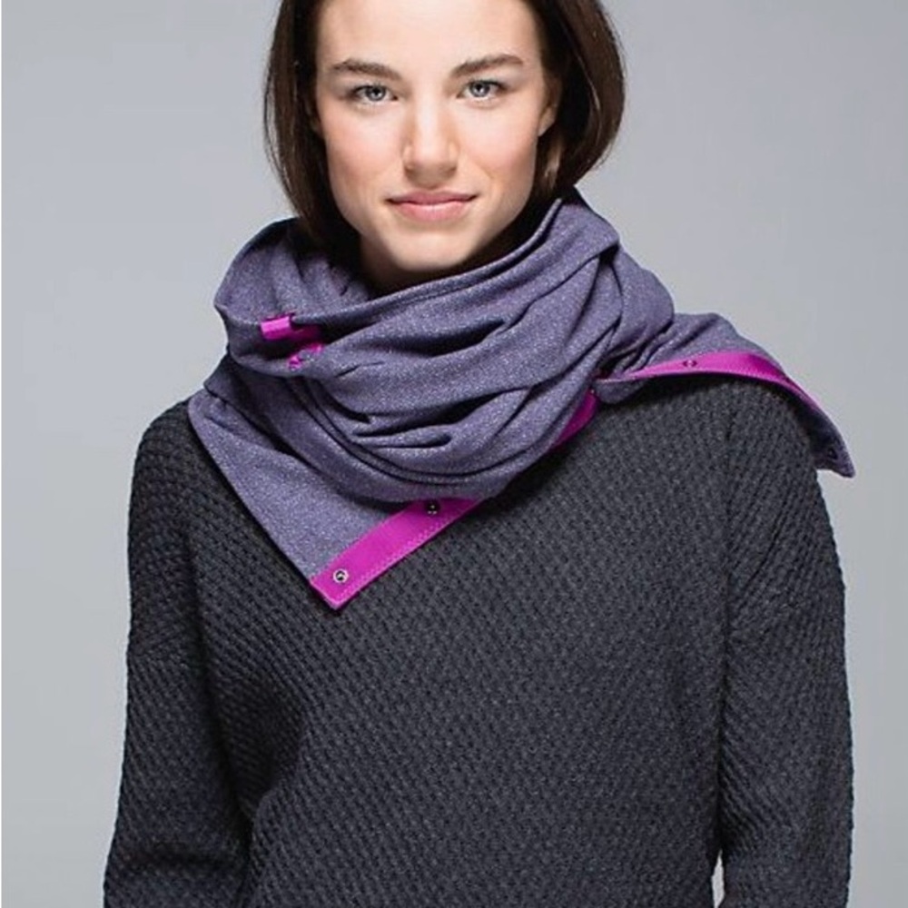 Women’s Lululemon Vinyasa Scarf - Heathered Herringbone - One Size - NWT